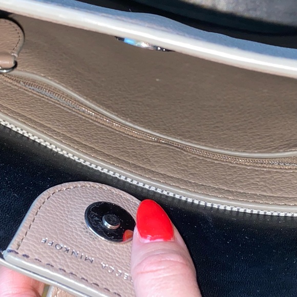 Rebecca Minkoff Megan Shoulder Bag Beige - Picture 12 of 16